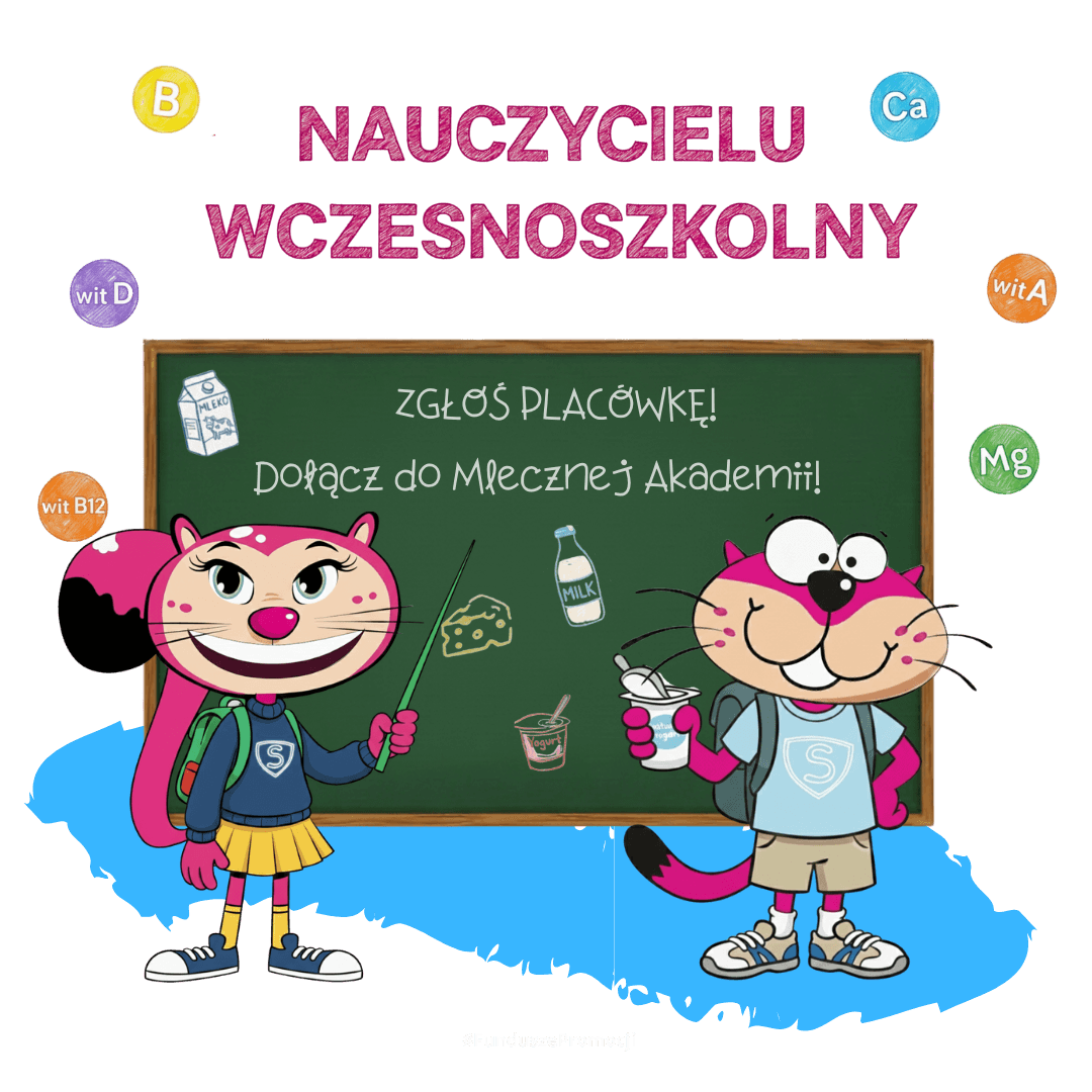 Nauczycielu wczesnoszkolny - Zgłoś placówkę! Dołącz do mlecznej akademii